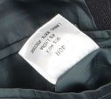 Pierre Cardin Men's Black Striped Wool Blazer Size 40R