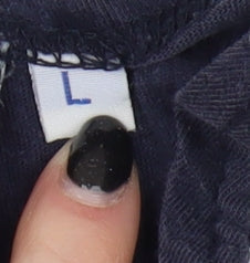 Reebok Unisex Blue L Tank Top Cotton