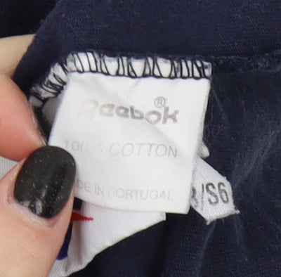 Reebok Unisex Blue L Tank Top Cotton