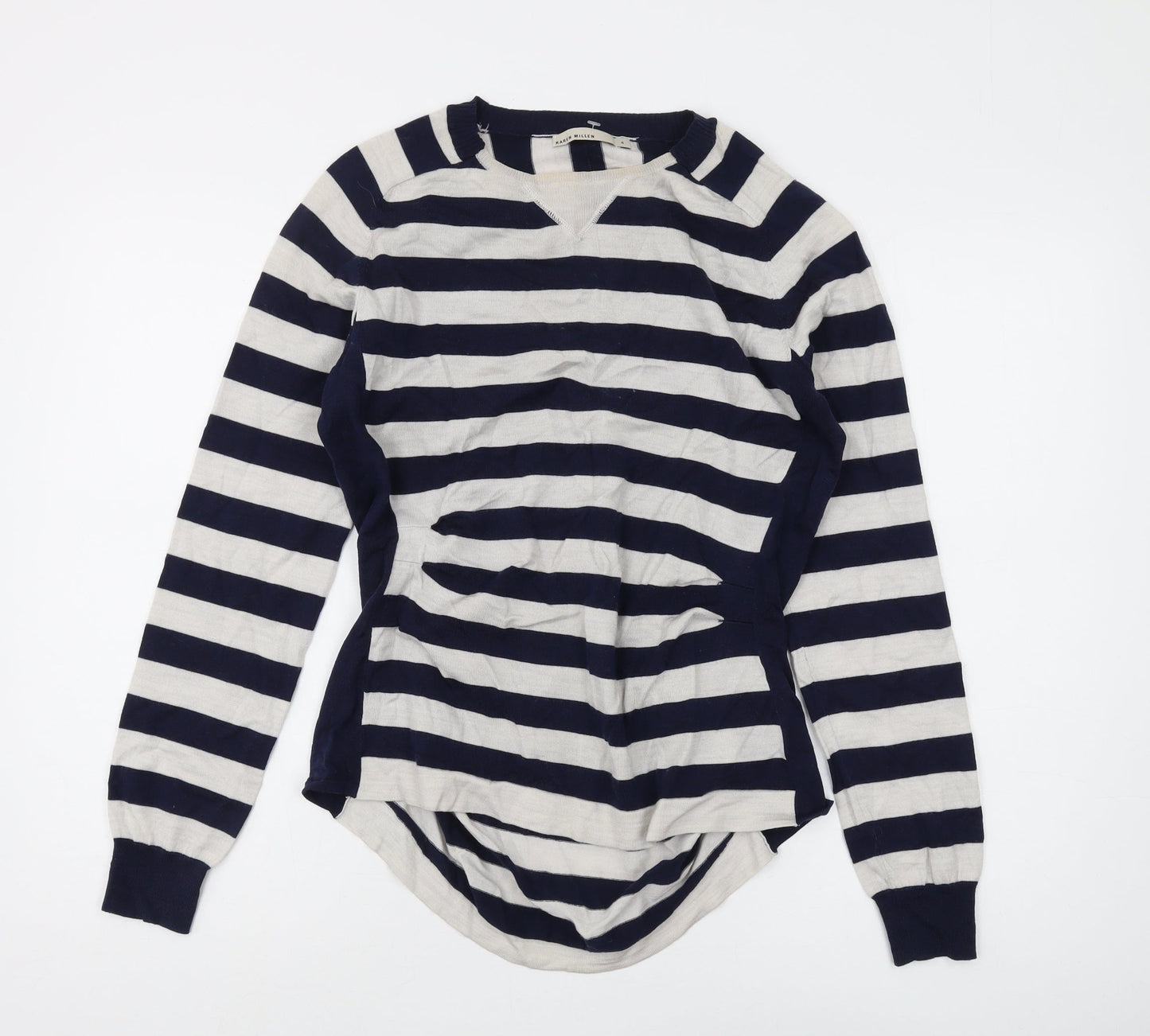 Karen Millen Women's Multi Striped Pullover Size 4