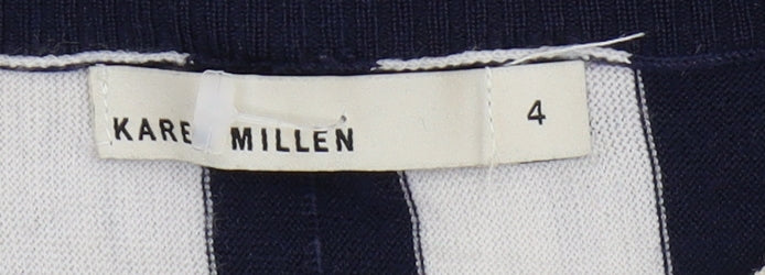 Karen Millen Women's Multi Striped Pullover Size 4
