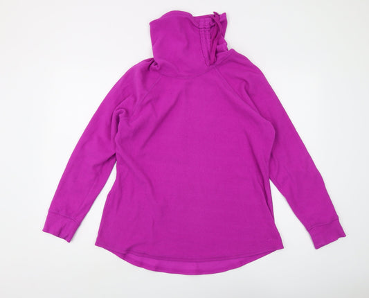 Champion Women’s Purple Pullover Hoodie, Size L