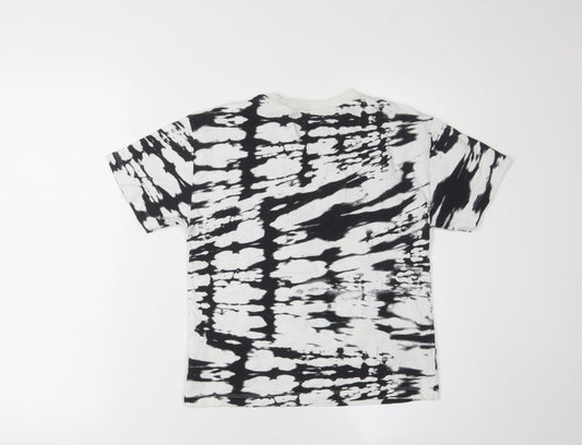 Boys Next Black & White Graphic T-Shirt, 8 Years, Modern Style