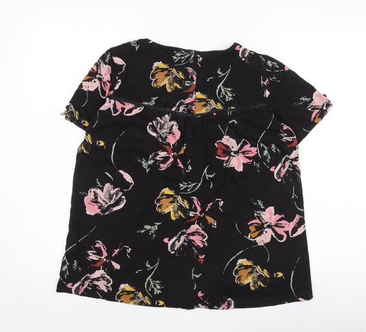 Fat Face Women's Multicoloured Floral Tunic T-Shirt Size 10