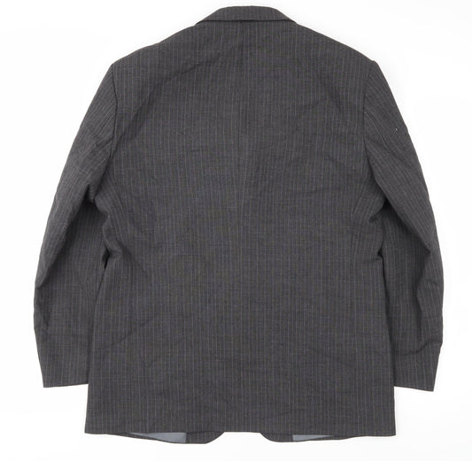 Marks and Spencer Men's Grey Blazer Size 40S Regular Fit