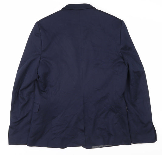 Burton Menswear Blue Men's Blazer 42R Classic Fit
