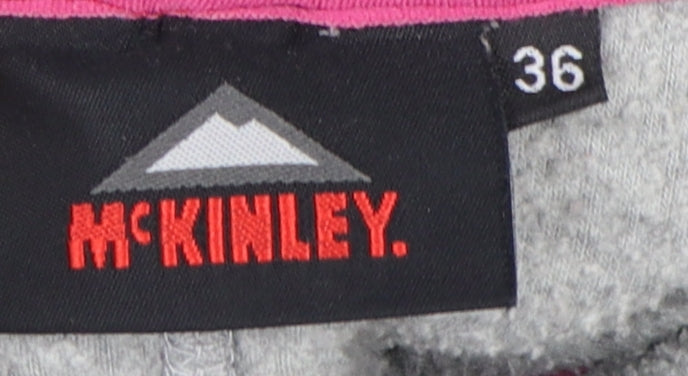McKinley Women's Grey Basic Jacket, Size 8, Full Zip