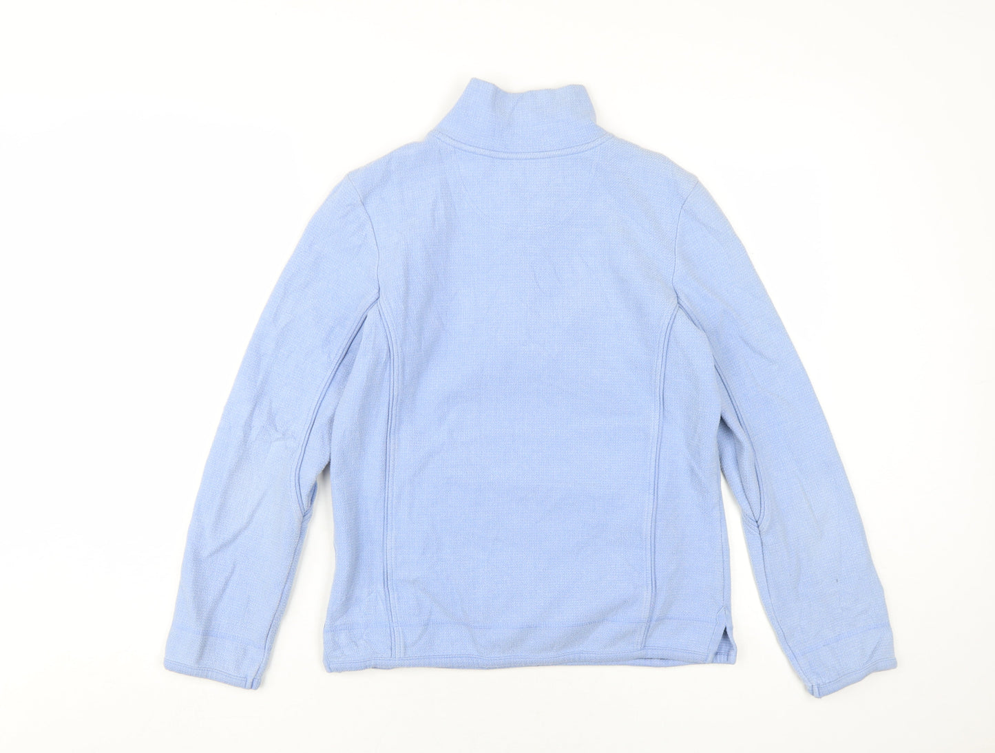 Fat Face Blue Size 8 Henley Sweatshirt Unisex