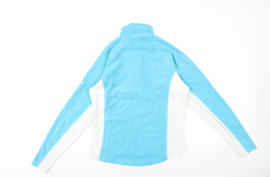 Trespass Women's Blue 1/4 Zip Sweatshirt M