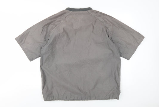 Pringle Men's Grey T-Shirt Size L Short Sleeve Crew Neck