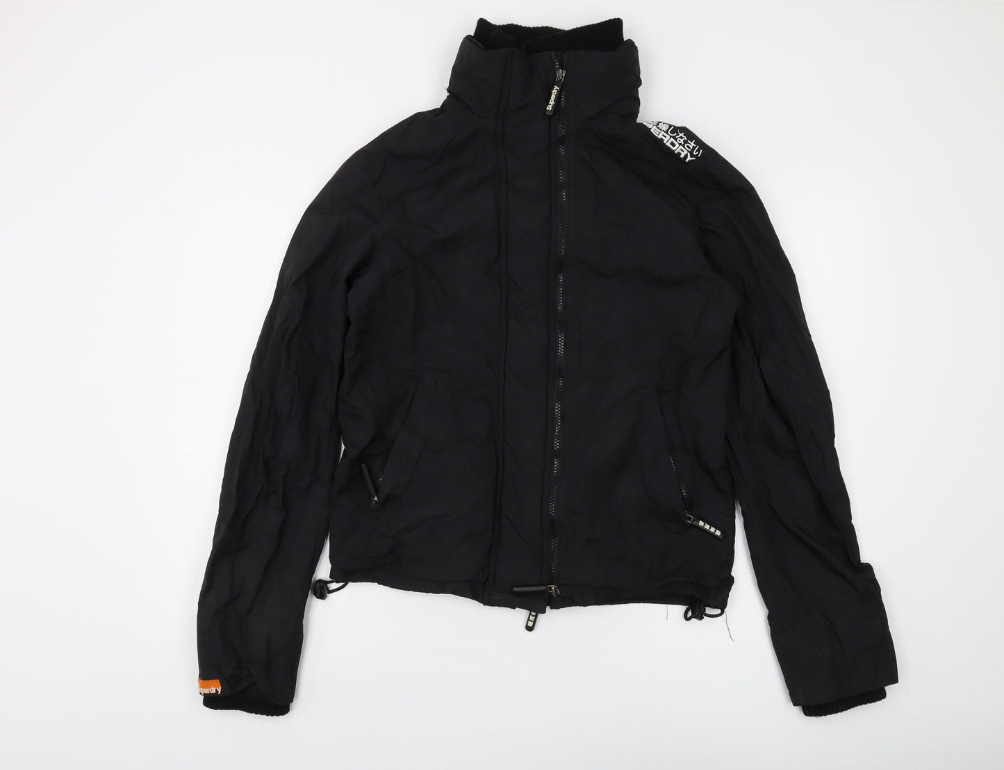 Superdry Women's Black Small Basic Zip Jacket