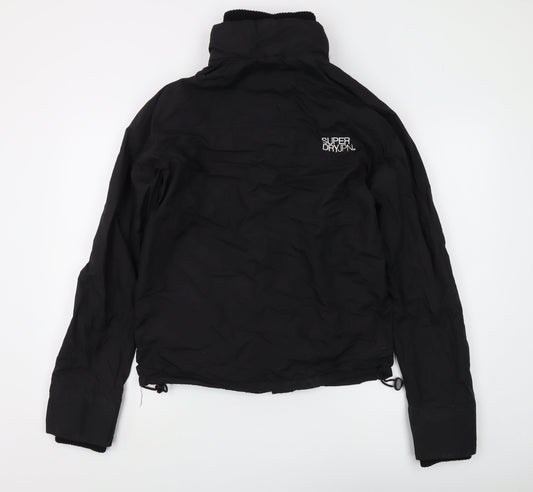 Superdry Women's Black Small Basic Zip Jacket