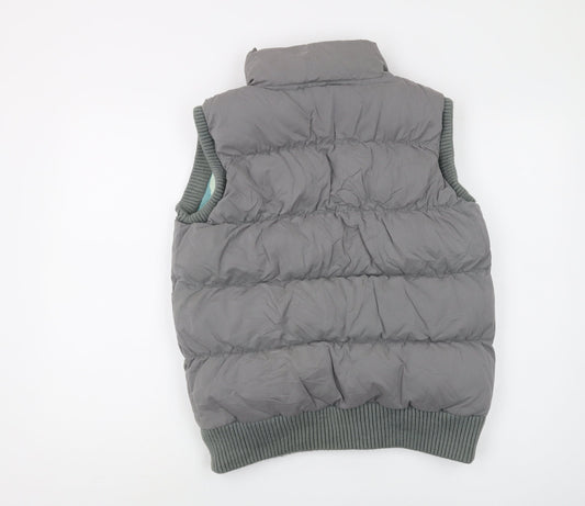 Animal Women's Grey Puffer Waistcoat Size 12