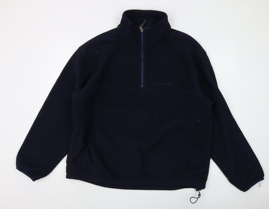 Timberland Men’s Blue XL Outdoor Fleece Sweatshirt