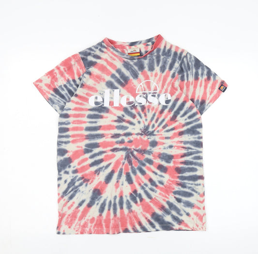 Ellesse Teens Multicoloured Tie-Dye T-Shirt