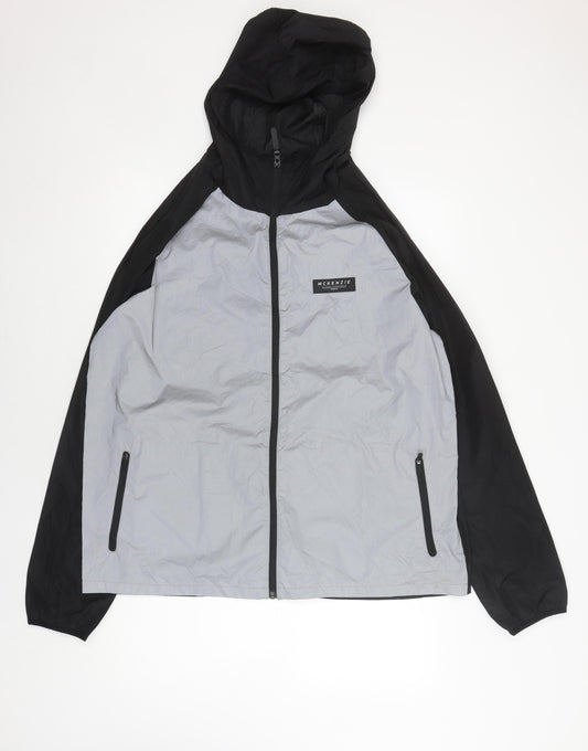 McKenzie Men's Black XL Windbreaker Jacket