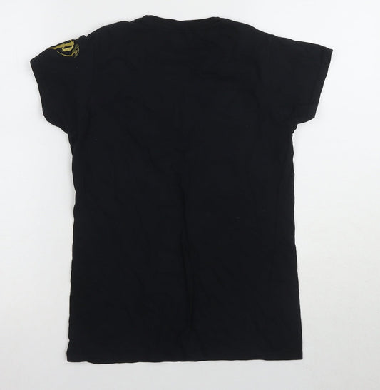 Harry Potter Unisex Black Medium T-Shirt