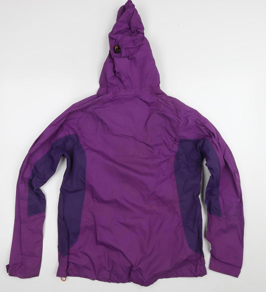 Trespass Women's Purple Waterproof Parka Jacket Size S