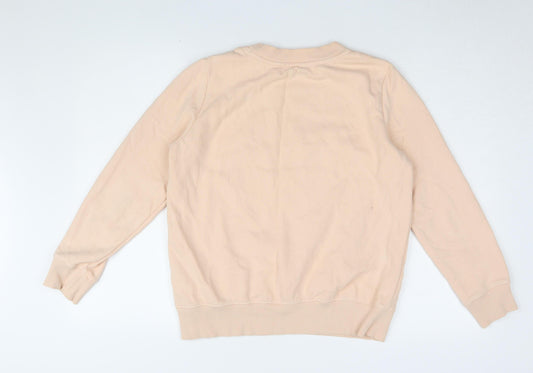 Calvin Klein Women Beige Pullover Sweatshirt S