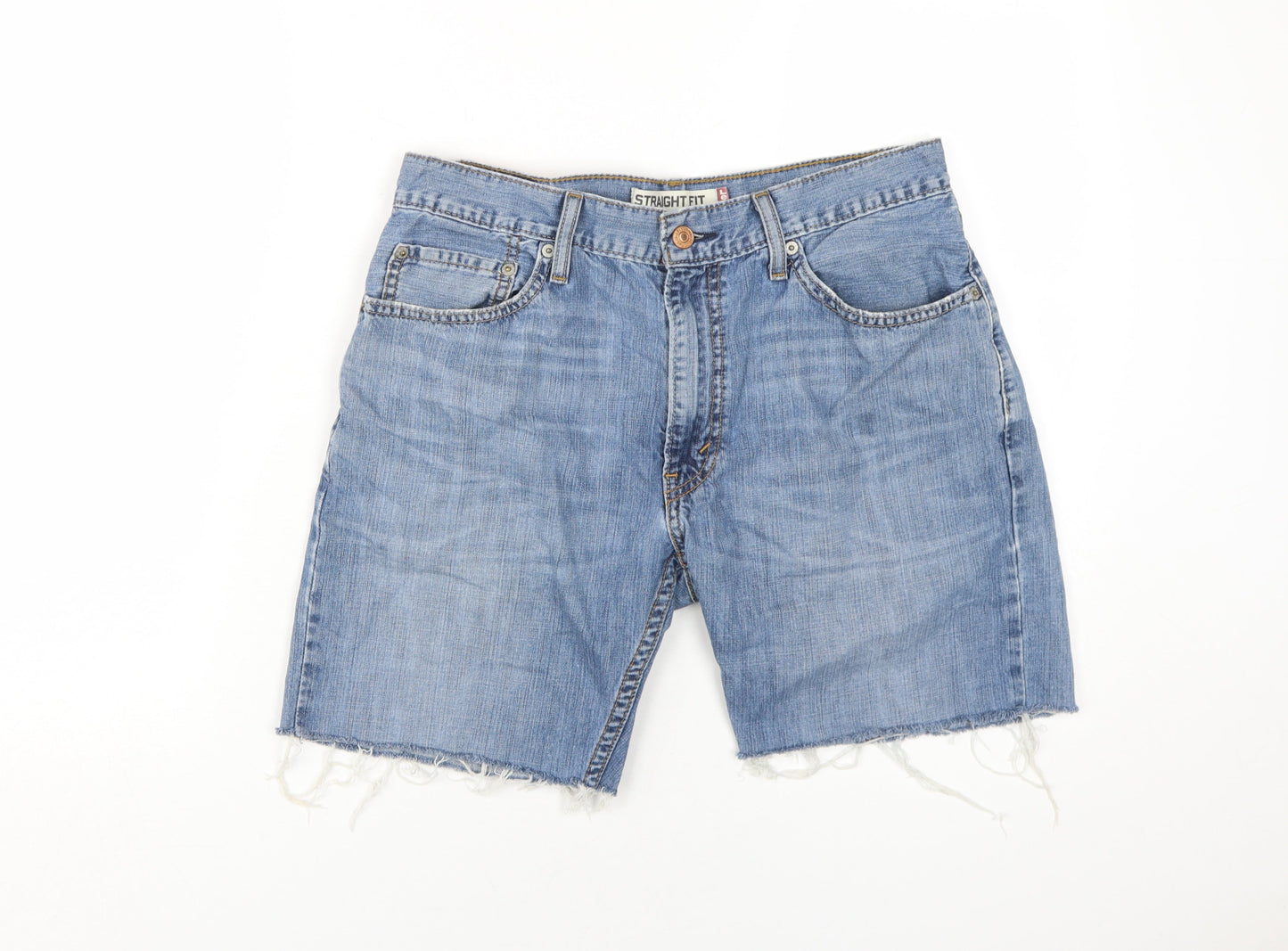 Levi's Men's Blue Denim Shorts, Regular, Size 32