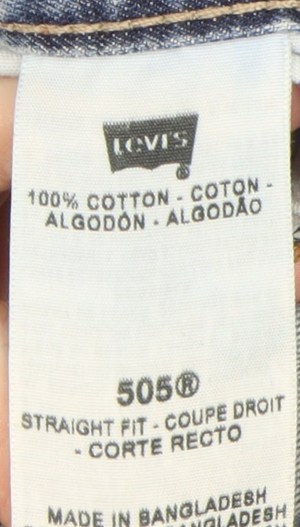 Levi's Men's Blue Denim Shorts, Regular, Size 32