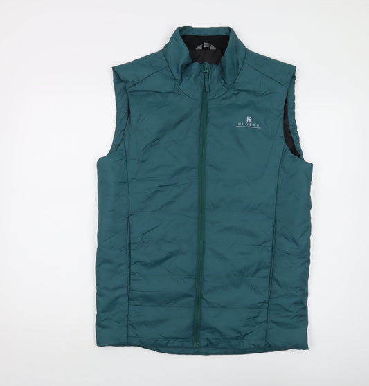 Hi Gear Men's Green Lightweight Bodywarmer Waistcoat L