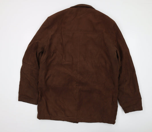 Odermark Men's Brown Regular Collared Jacket M