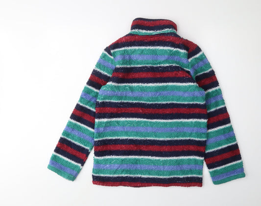 Joules Girls Multicoloured Striped Pullover Sweatshirt 11 Years