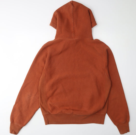 Champion Men's Brown Pullover Hoodie, Size S