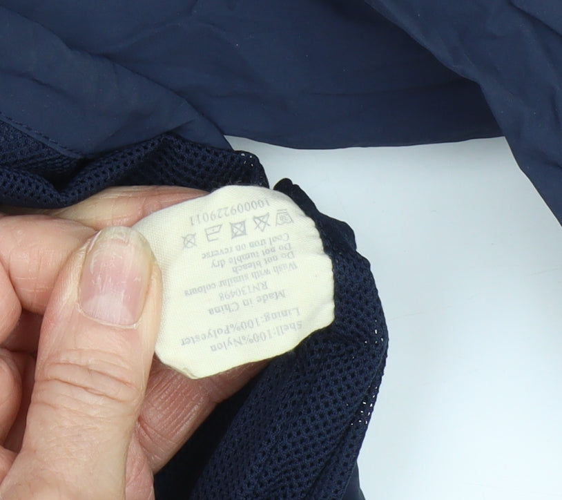 Jack Wills Unisex Blue Windbreaker Jacket M
