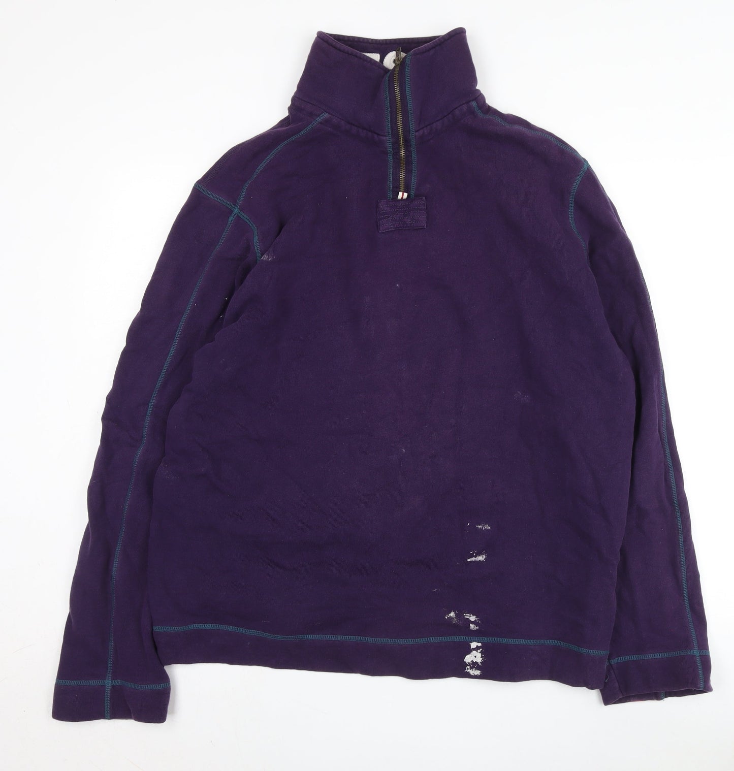 White Stuff Men's Purple XL Pullover Sweatshirt