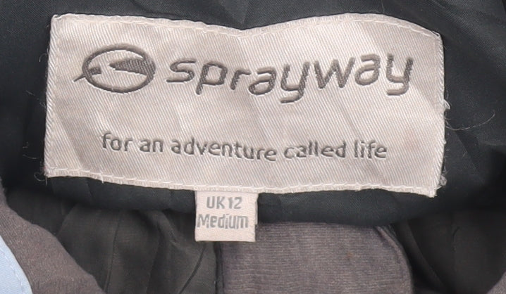 Sprayway Women's Blue Parka Jacket Size 12