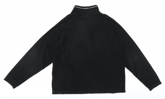Craghoppers Men's Black 1/4 Zip Fleece Sweatshirt XL