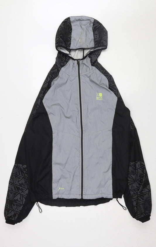 Karrimor Unisex Windbreaker Jacket L Black/Grey