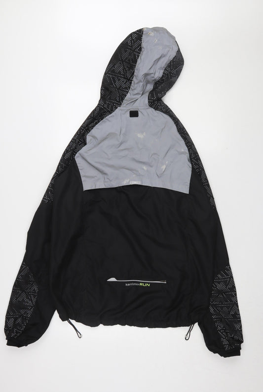 Karrimor Unisex Windbreaker Jacket L Black/Grey