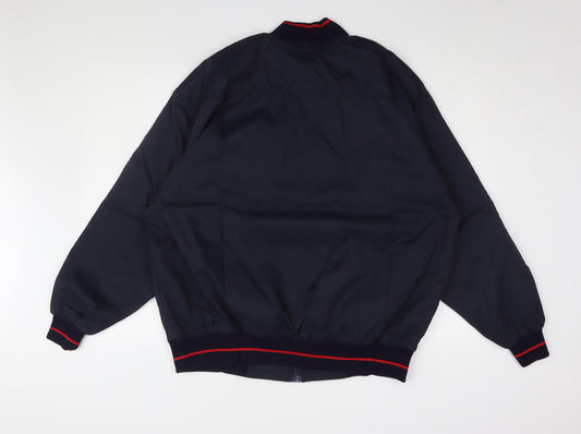 FERODO Men's Blue Bomber Jacket Size L - Casual Style