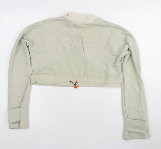 New Balance Women's Green S Pullover Sweatshirt