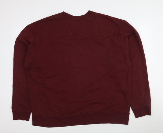 Champion Men's Red XL Pullover Sweatshirt