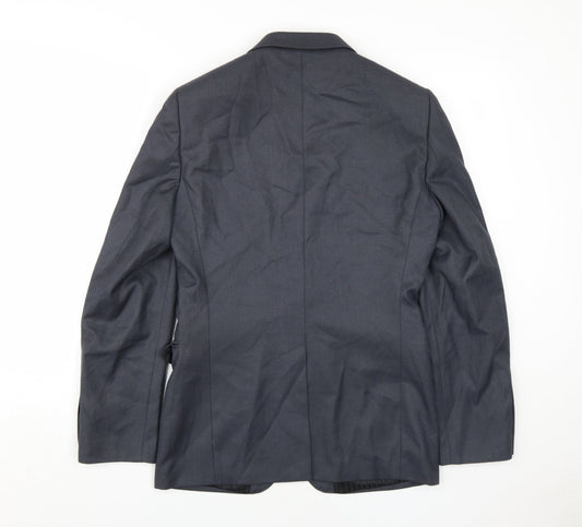 Ventuno 21 Men's Blue Blazer, Size 36R, Business Formal