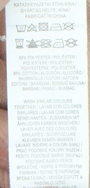 Disney Women's Pink Pullover Hoodie M