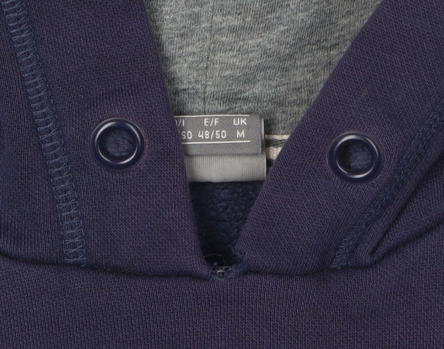 Puma Men's Blue Hoodie M Pullover with Logo