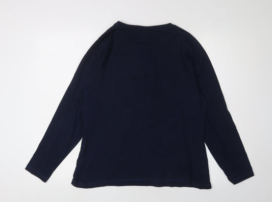 Harry Potter Unisex Blue Long Sleeve T-Shirt Size 16