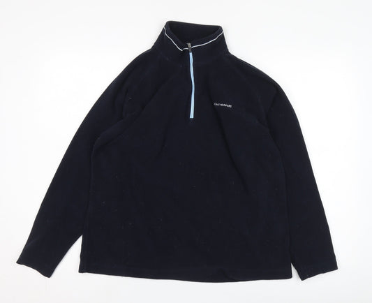 Craghoppers Black Unisex High Neck Fleece Pullover UK 18