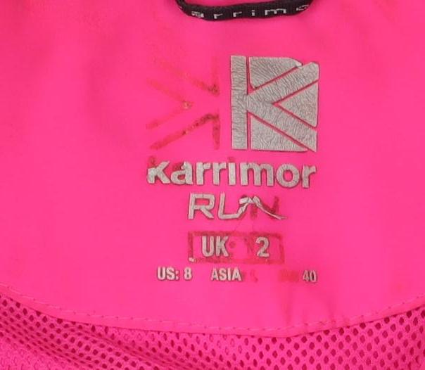 Karrimor Women's Pink Windbreaker Jacket Size 2