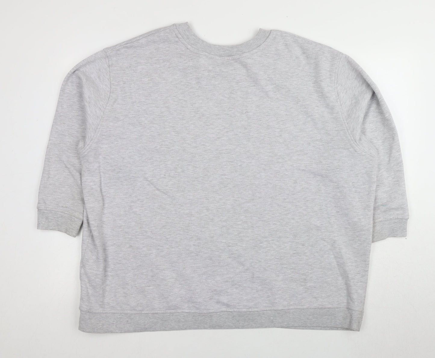 Harvard Grey Unisex Sweatshirt, Size 22, Casual Pullover
