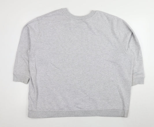 Harvard Grey Unisex Sweatshirt, Size 22, Casual Pullover