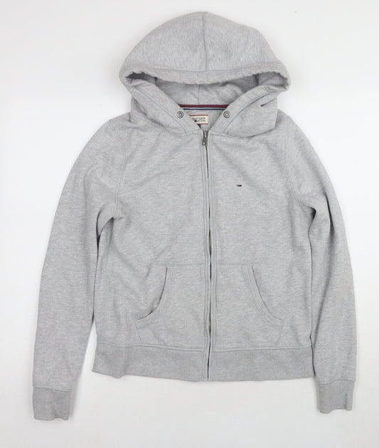 Hilfiger Denim Men's Grey Full Zip Hoodie S