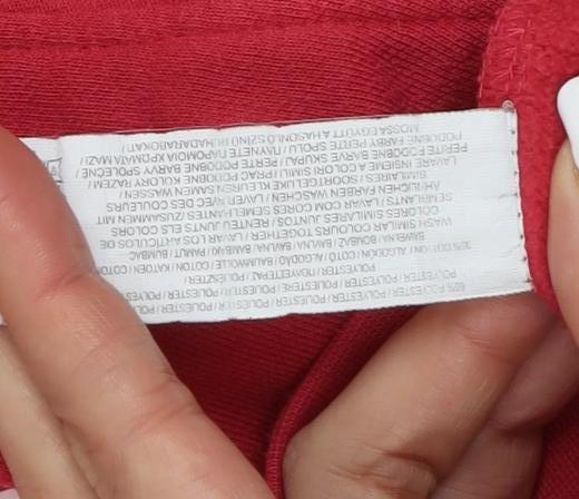 Disney Women’s Red Pullover Sweatshirt Lilo & Stitch L