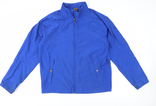 Timberland Men's Blue Waterproof Windbreaker Jacket L
