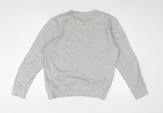 Selected Homme Grey Pullover Sweatshirt - Men's M